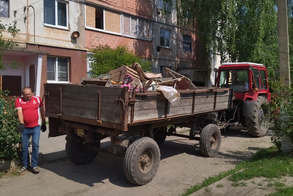 Прибирання в укриттях 