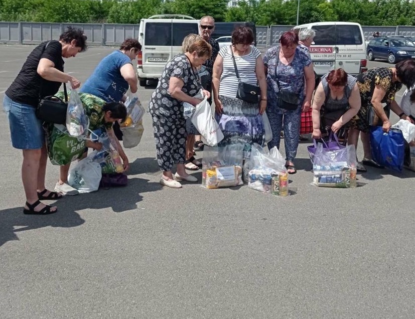 ВПО з Петропавлівської громади отримали продуктові набори
