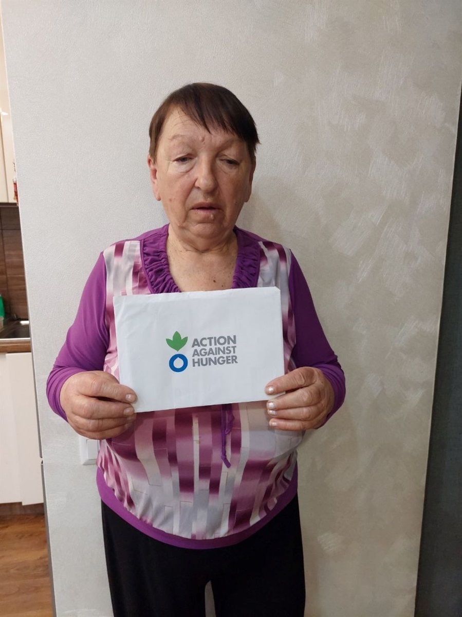 Ваучер на продукти отримала жителька Петропавлівської громади