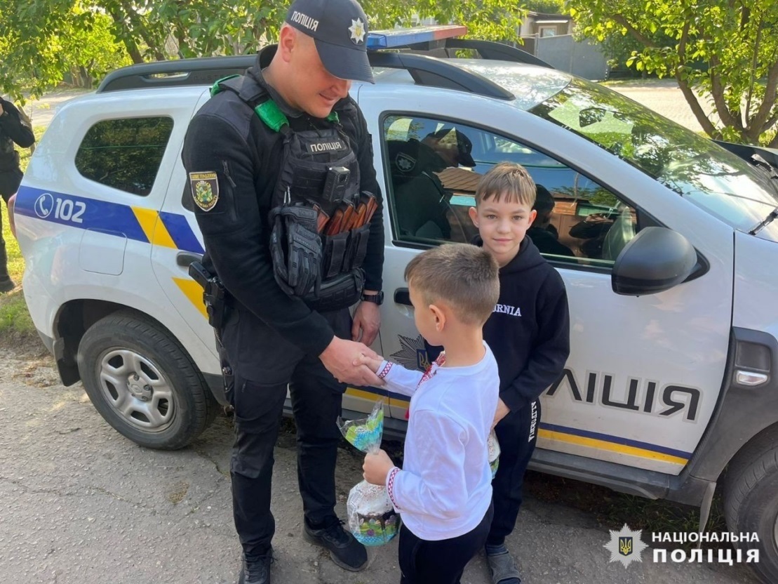 Подарунк для дітей до Великодня